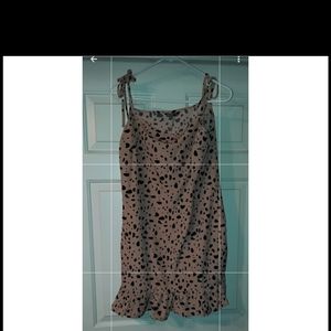 Dalmatian print sundress